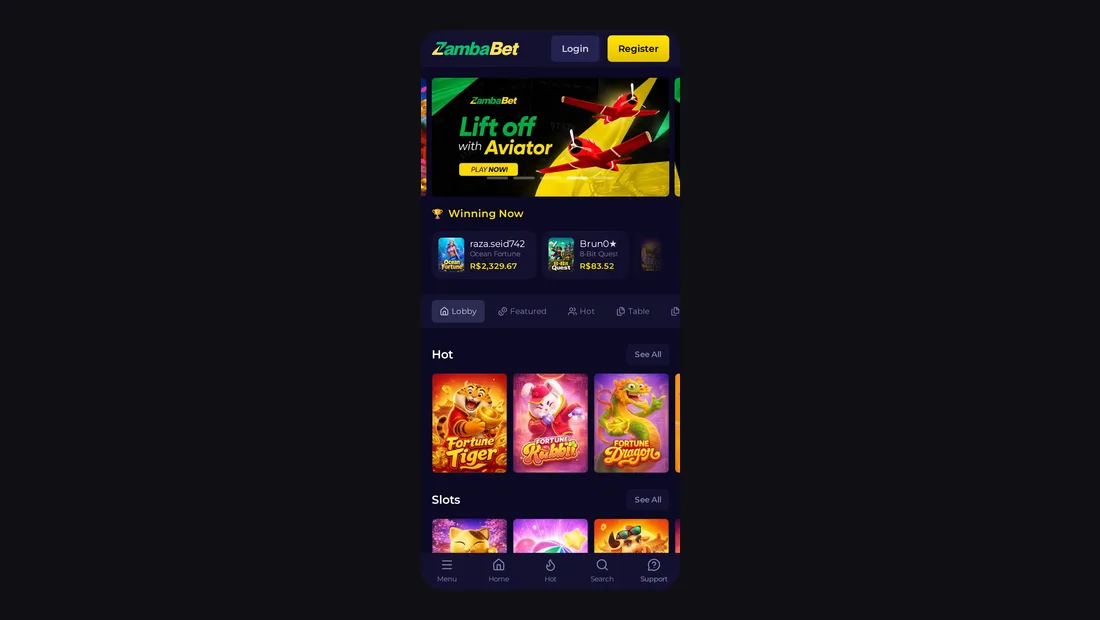 Versão Mobile